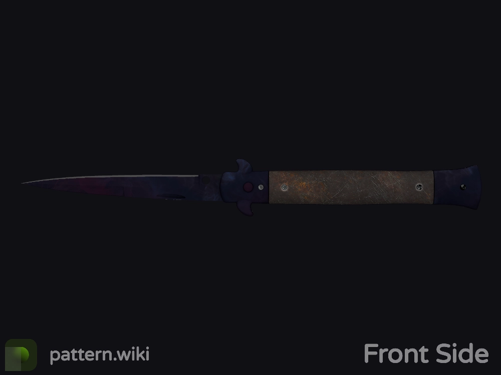 Stiletto Knife Doppler seed 55