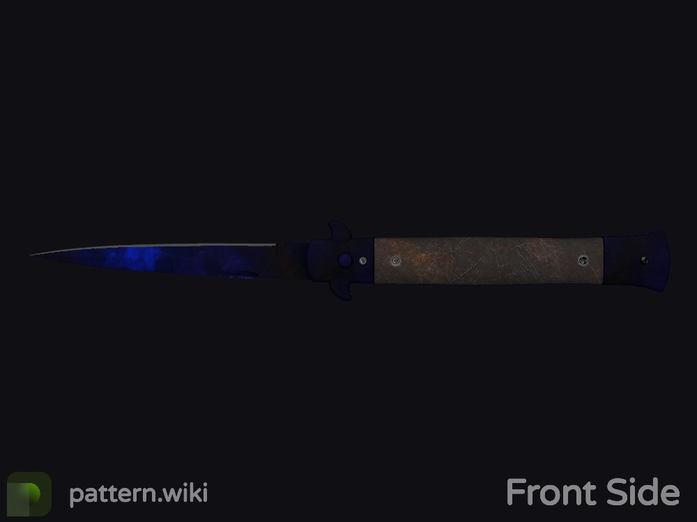 Stiletto Knife Doppler seed 86