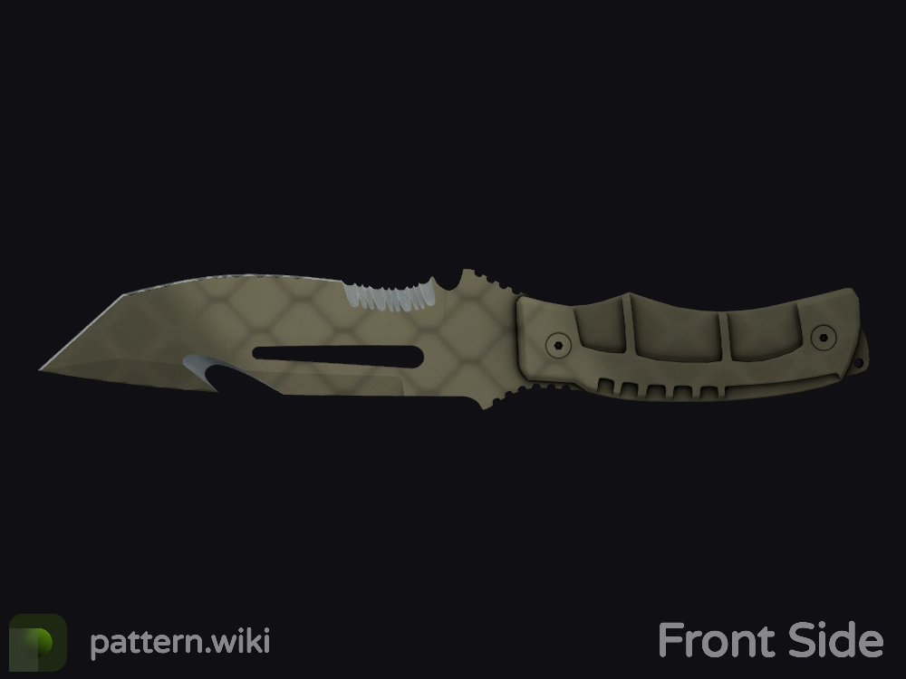 Survival Knife Safari Mesh seed 915