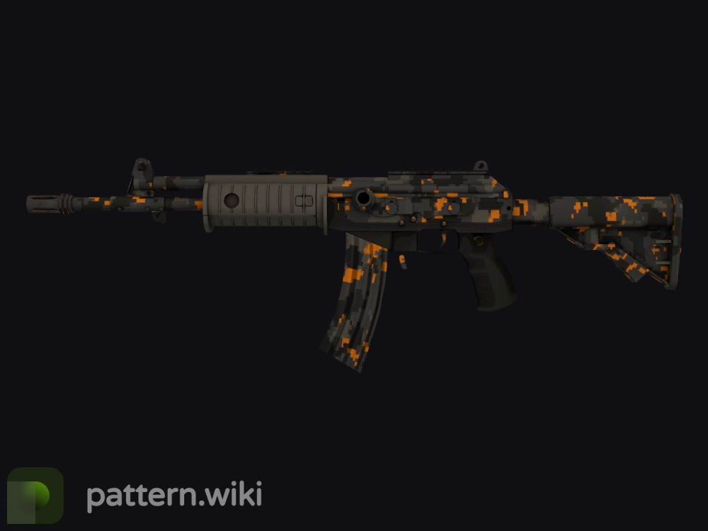 Galil AR Orange DDPAT seed 242