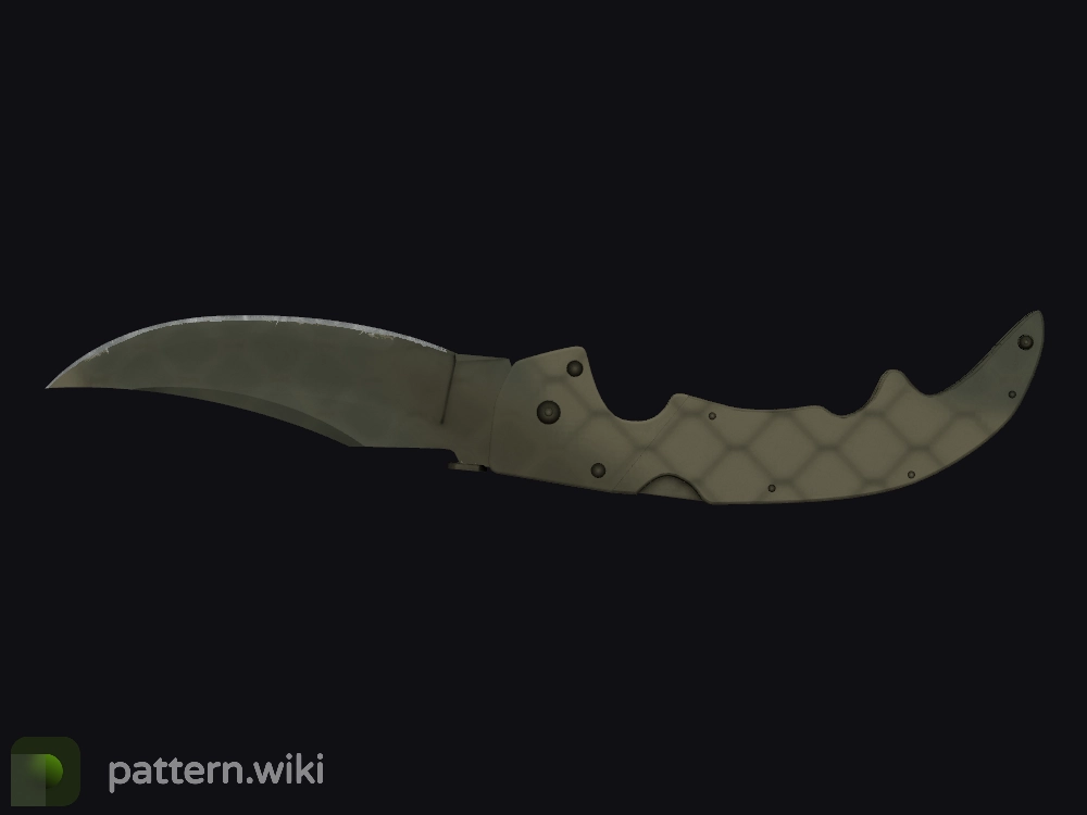 Falchion Knife Safari Mesh seed 170