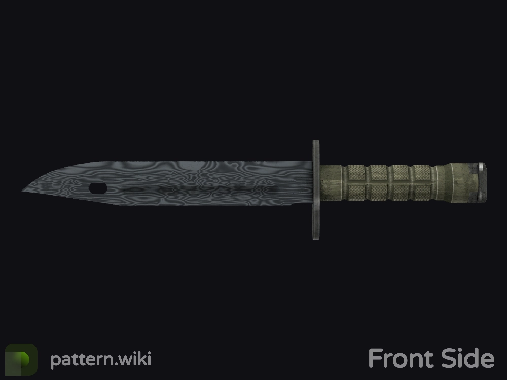 Bayonet Damascus Steel seed 659