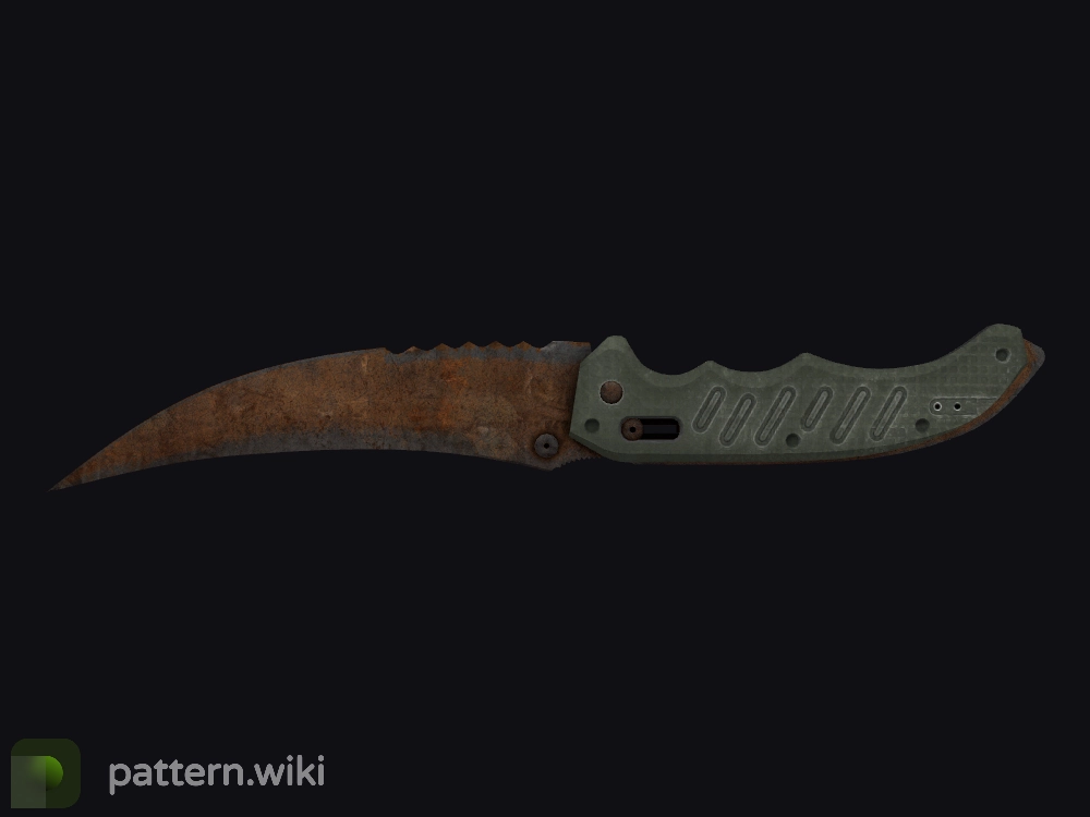 Flip Knife Rust Coat seed 521