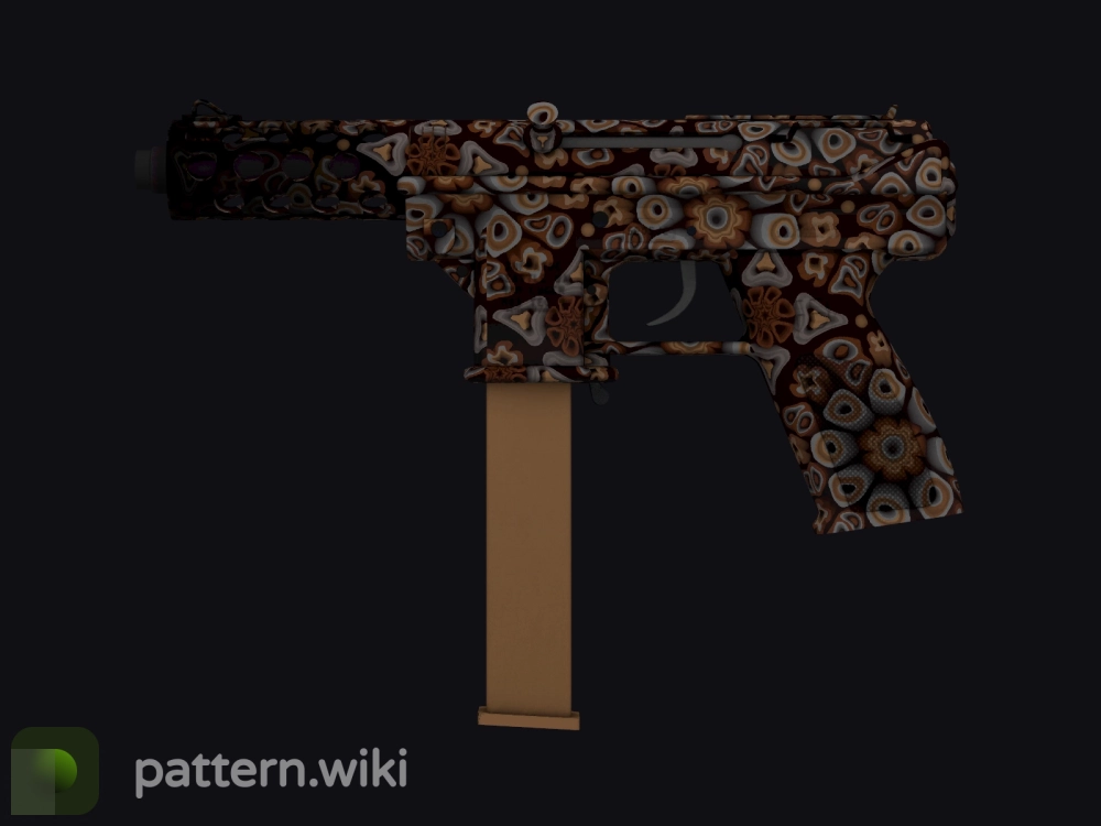 Tec-9 Orange Murano seed 642