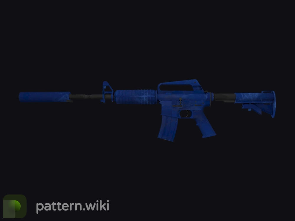 M4A1-S Blue Phosphor seed 649