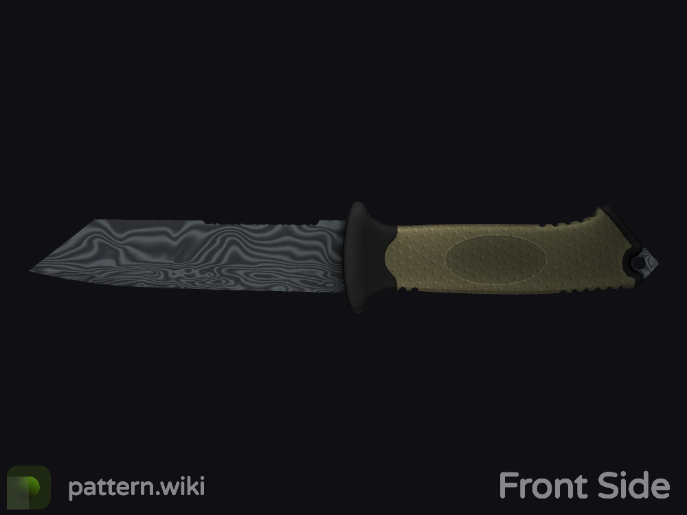 Ursus Knife Damascus Steel seed 257