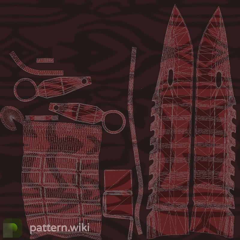 M9 Bayonet Slaughter seed 410 pattern template