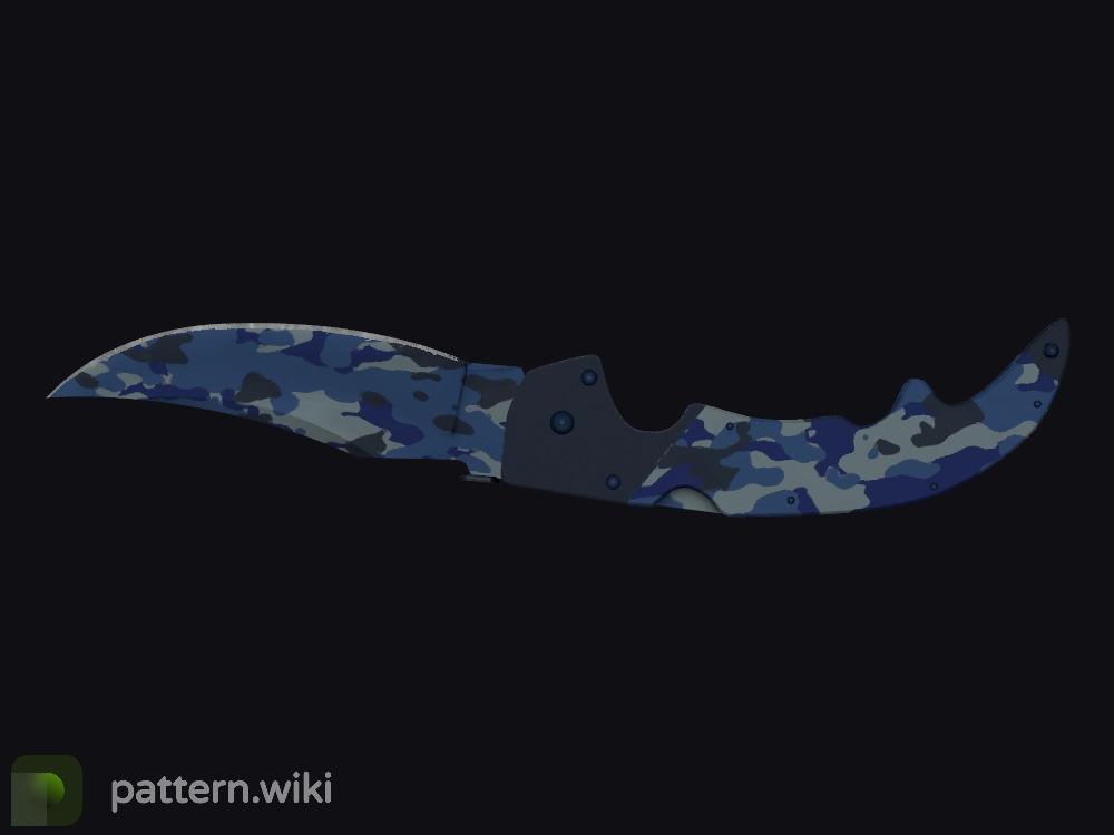 Falchion Knife Bright Water seed 3