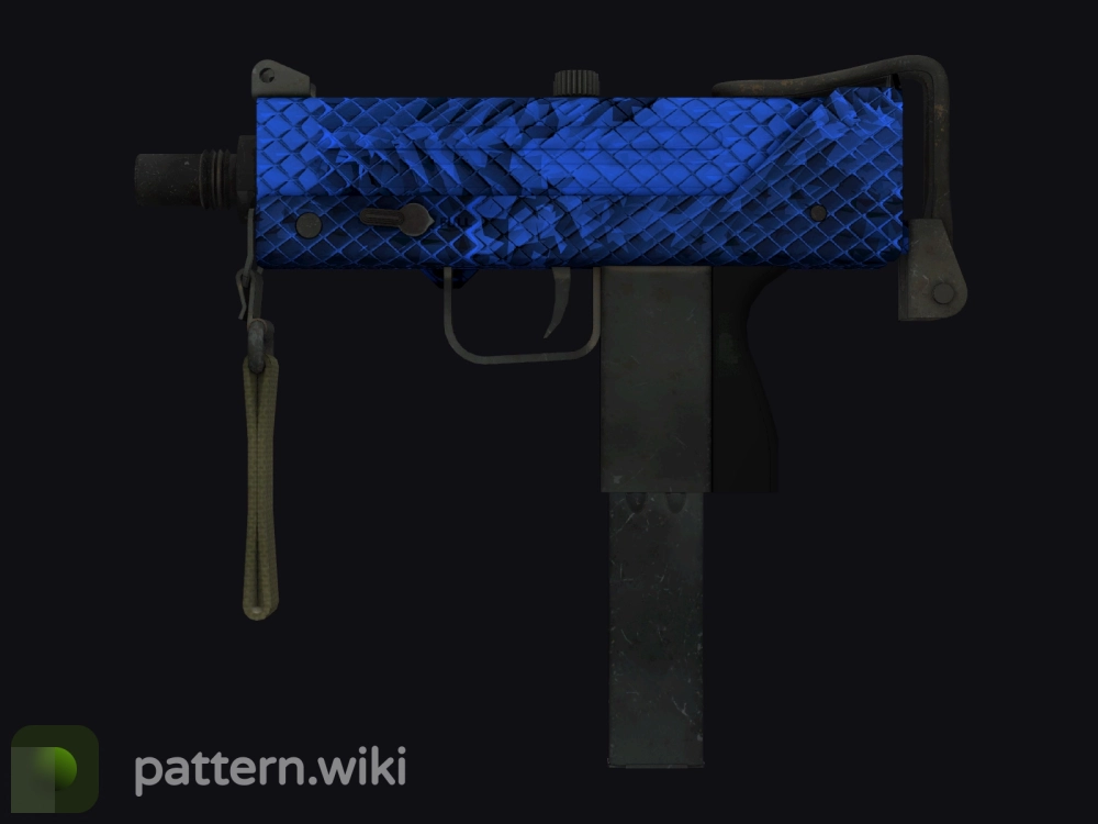 MAC-10 Lapis Gator seed 503