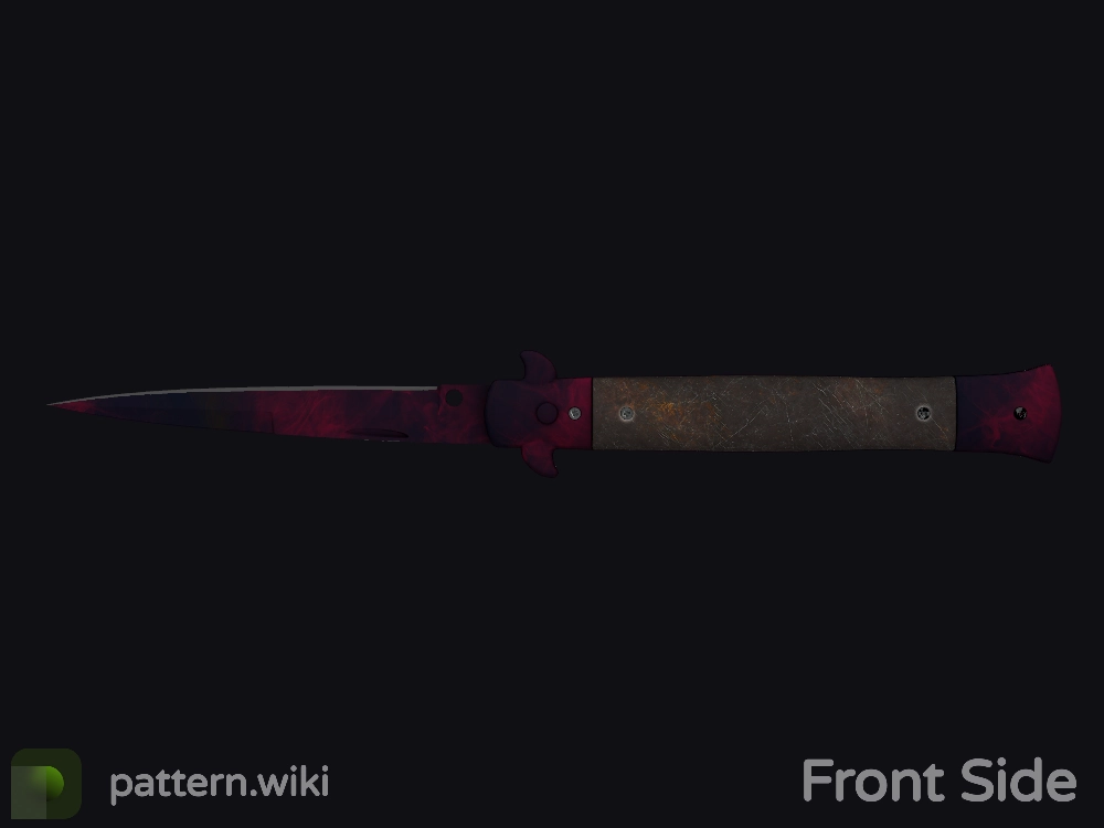 Stiletto Knife Doppler seed 684