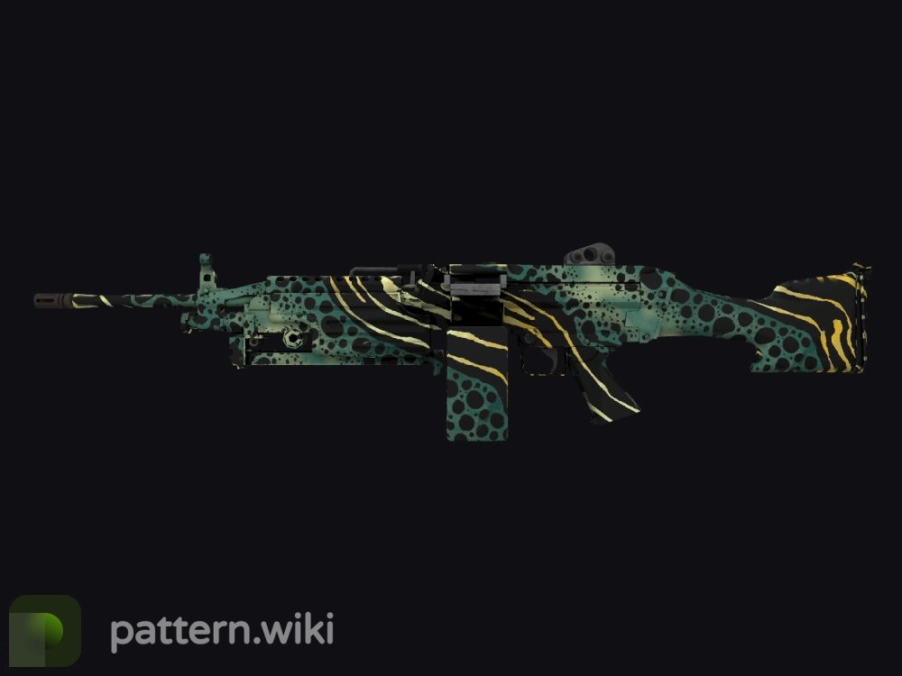 M249 Emerald Poison Dart seed 893