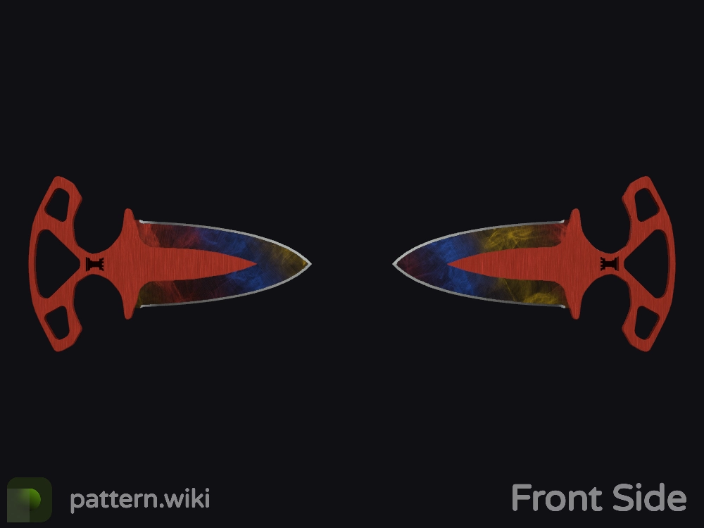 Shadow Daggers Marble Fade seed 438