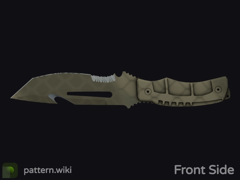 Survival Knife Safari Mesh seed 776