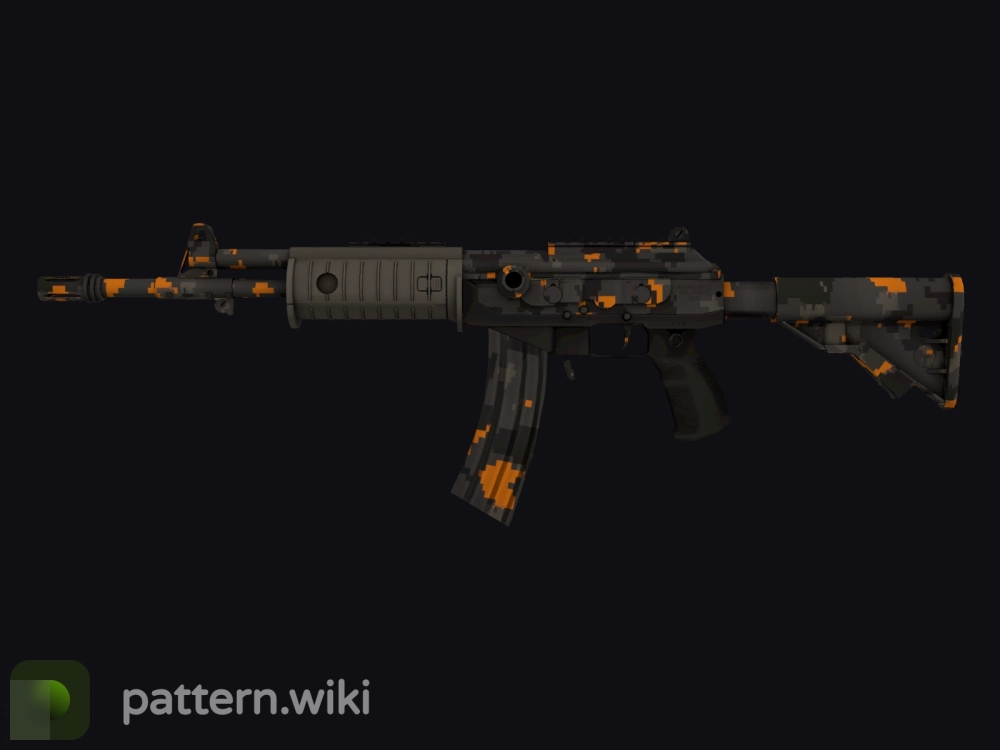 Galil AR Orange DDPAT seed 478