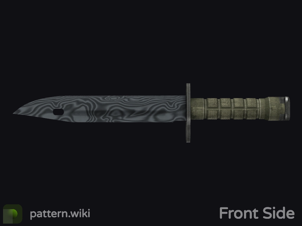 Bayonet Damascus Steel seed 330