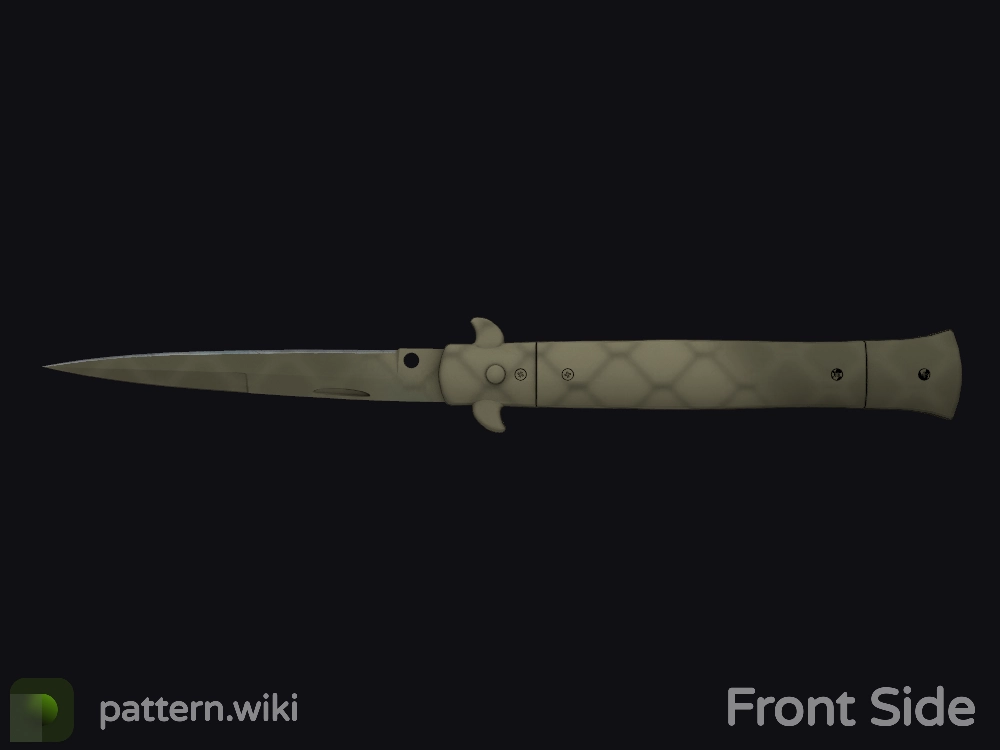 Stiletto Knife Safari Mesh seed 515