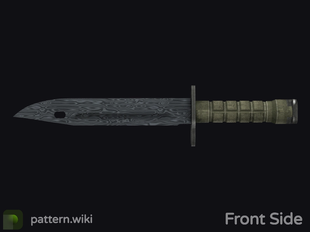 Bayonet Damascus Steel seed 269