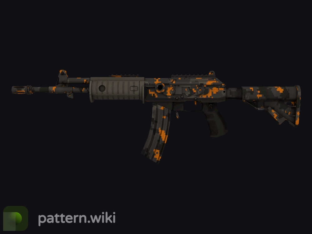 Galil AR Orange DDPAT seed 772