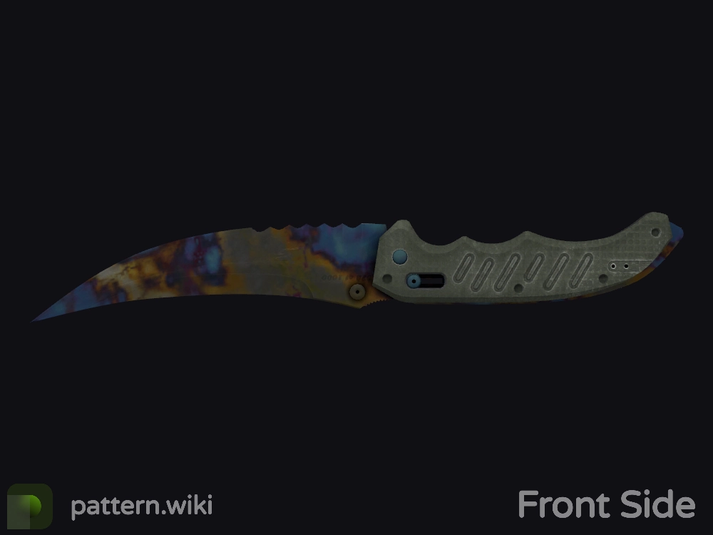 Flip Knife Case Hardened seed 801