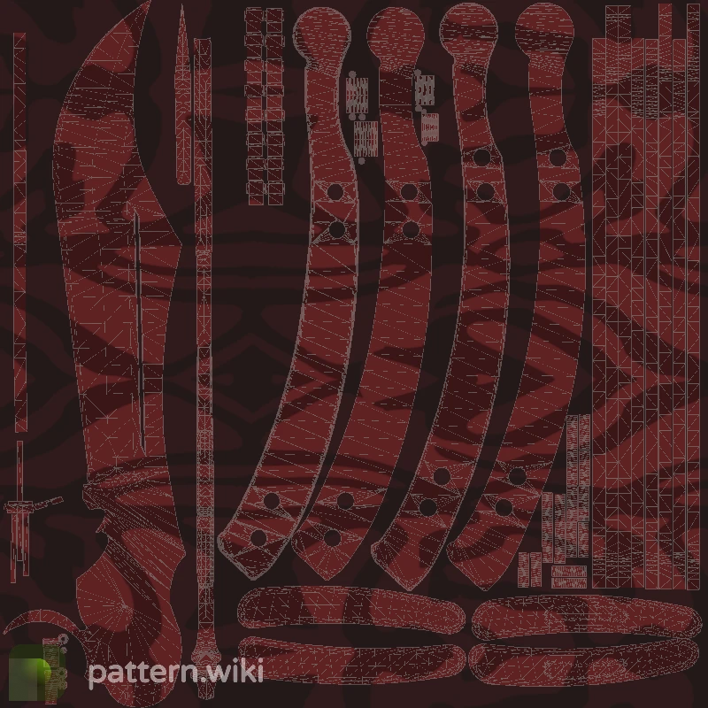 Butterfly Knife Slaughter seed 414 pattern template