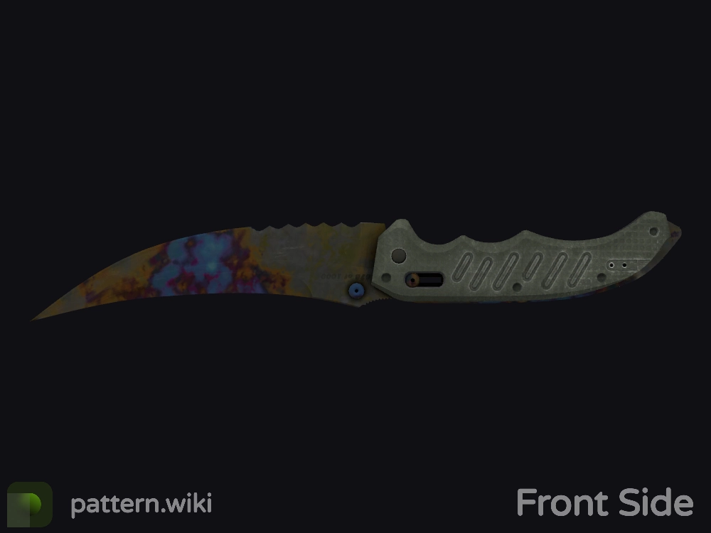 Flip Knife Case Hardened seed 77