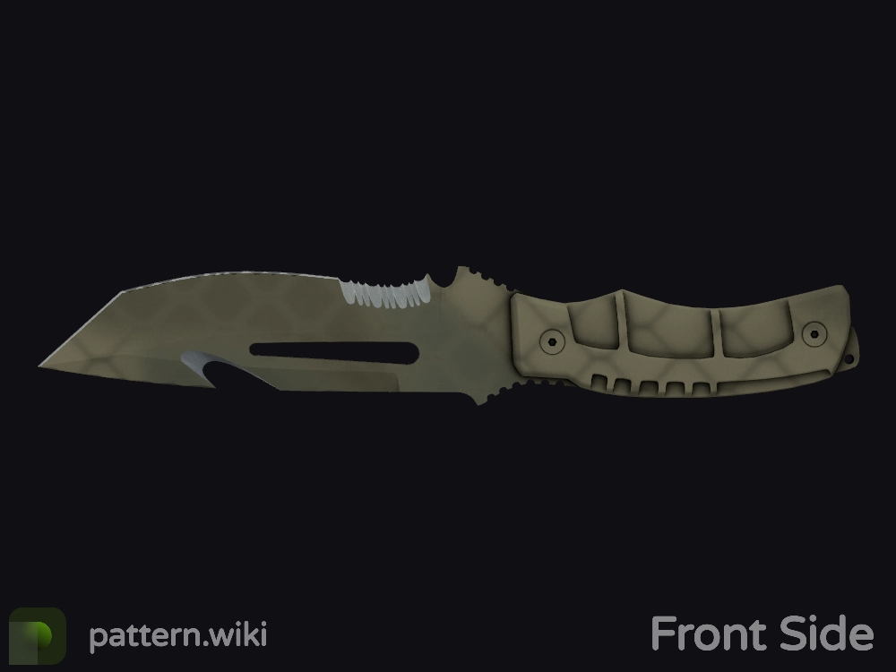 Survival Knife Safari Mesh seed 647