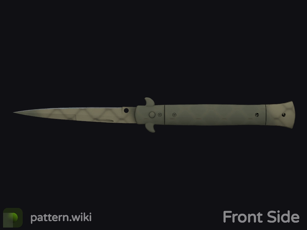 Stiletto Knife Safari Mesh seed 456