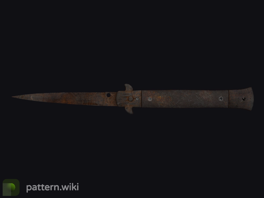 Stiletto Knife Rust Coat seed 842