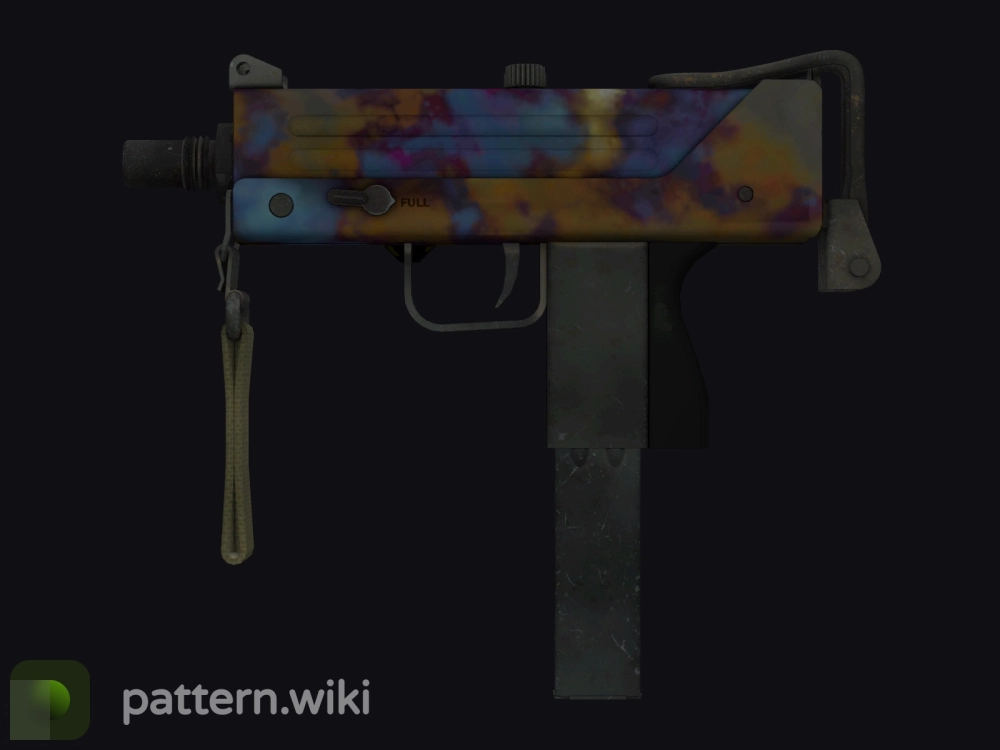 MAC-10 Case Hardened seed 634