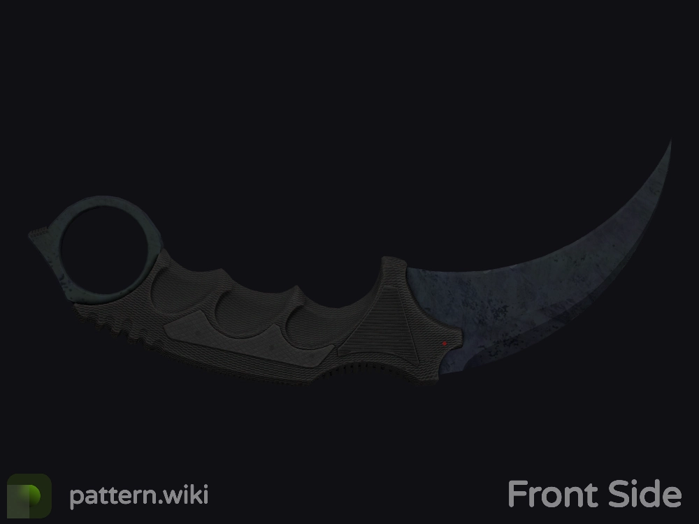 Karambit Blue Steel seed 645