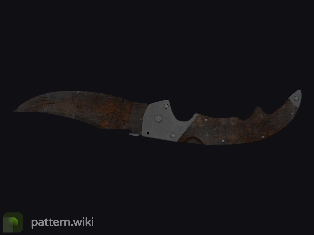 Falchion Knife Rust Coat seed 333