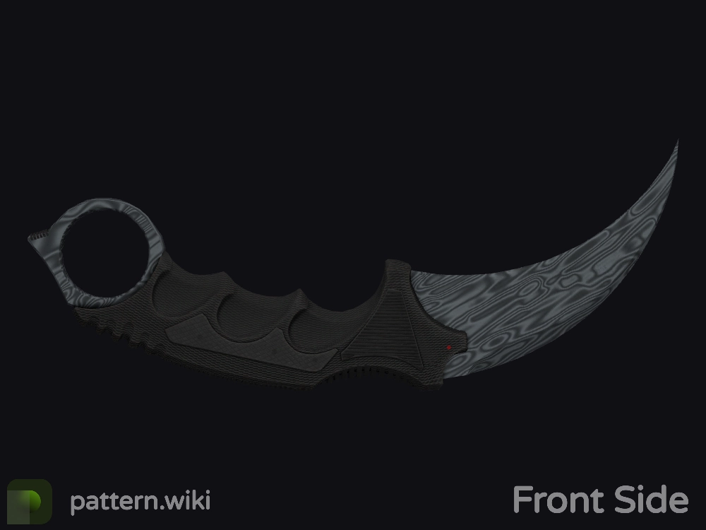 Karambit Damascus Steel seed 989