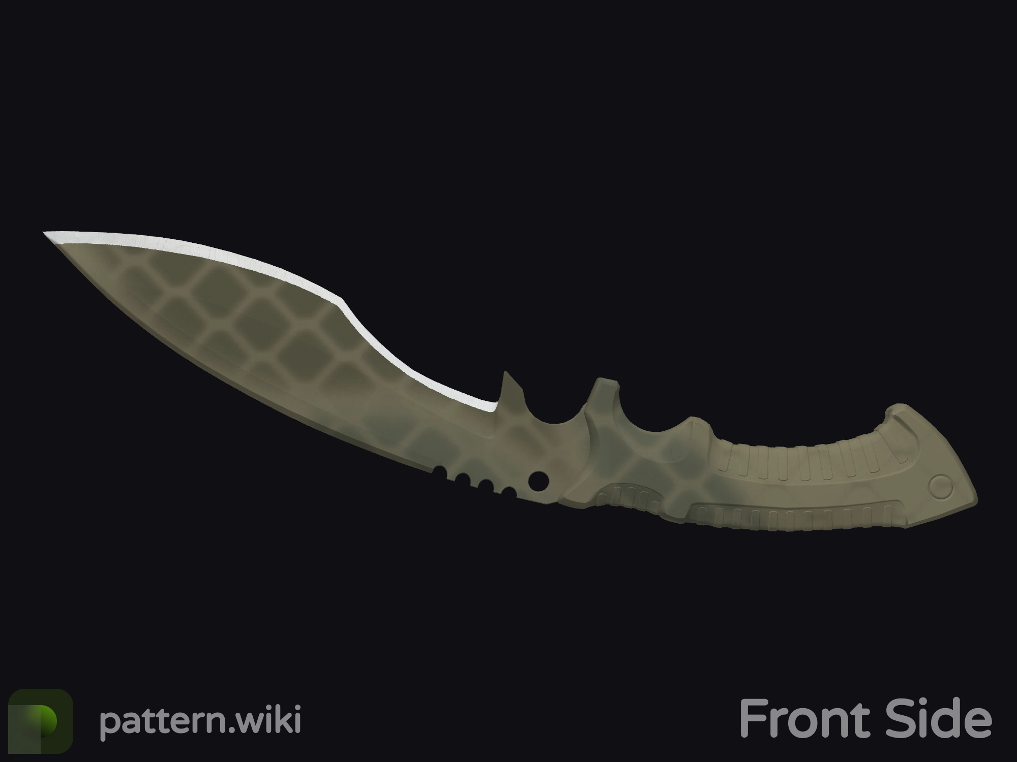 Kukri Knife Safari Mesh seed 934