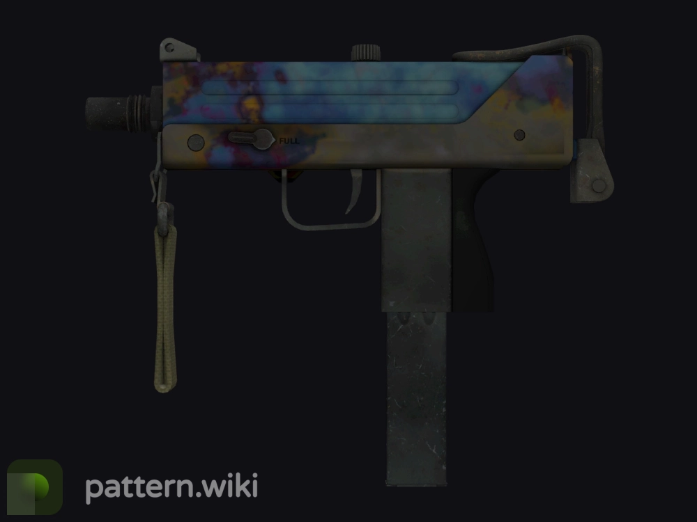 MAC-10 Case Hardened seed 345