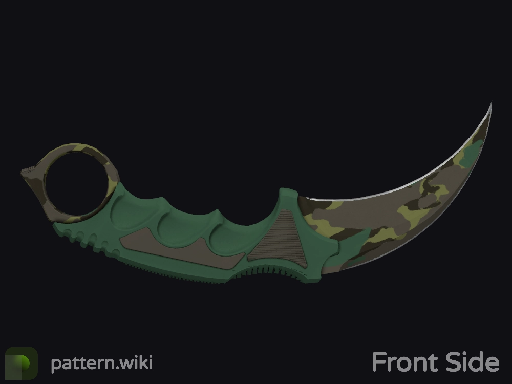 Karambit Boreal Forest seed 115