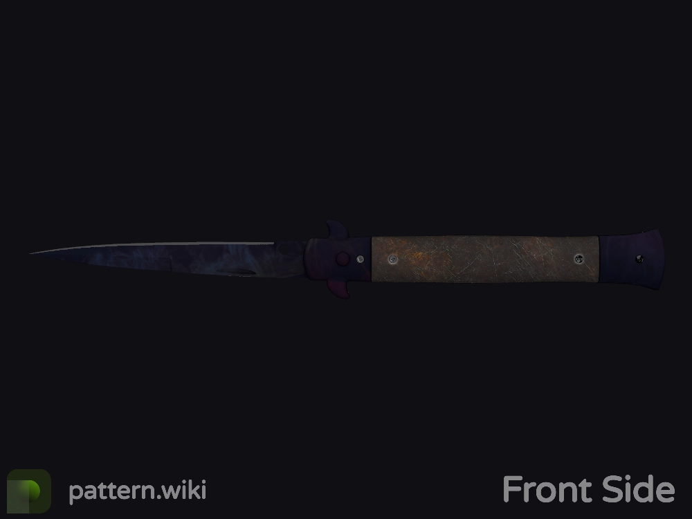 Stiletto Knife Doppler seed 648