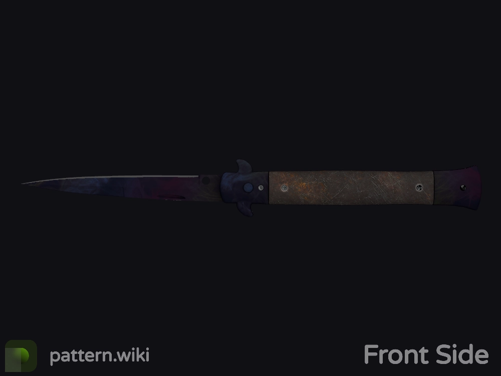 Stiletto Knife Doppler seed 374