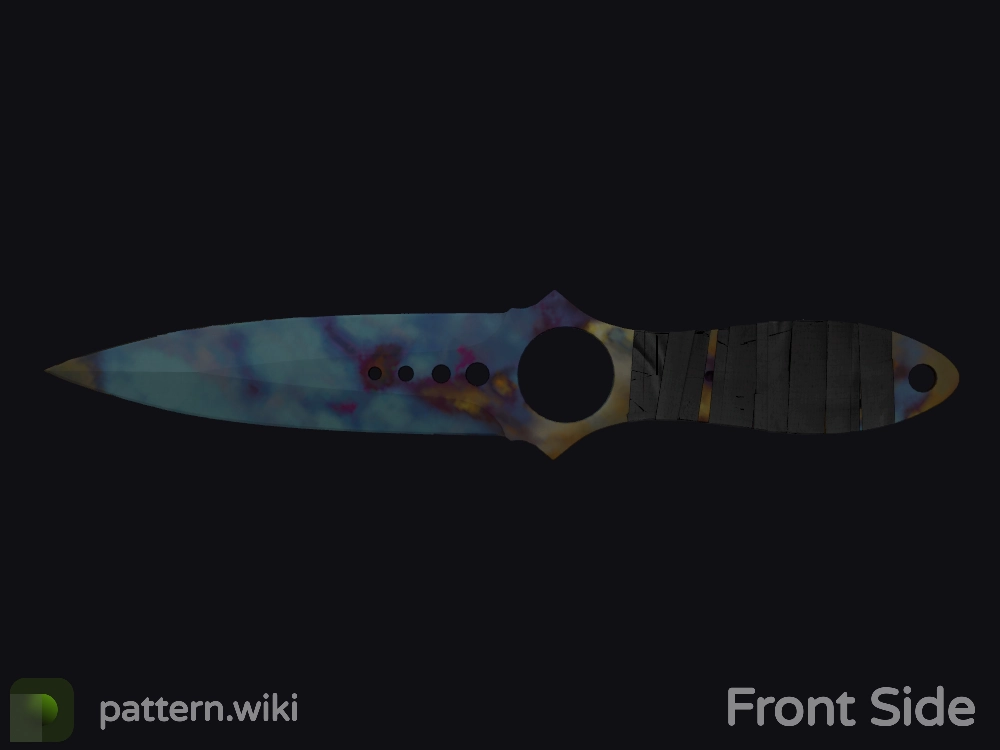 Skeleton Knife Case Hardened seed 166