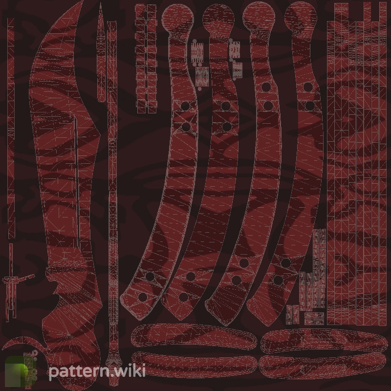 Butterfly Knife Slaughter seed 400 pattern template