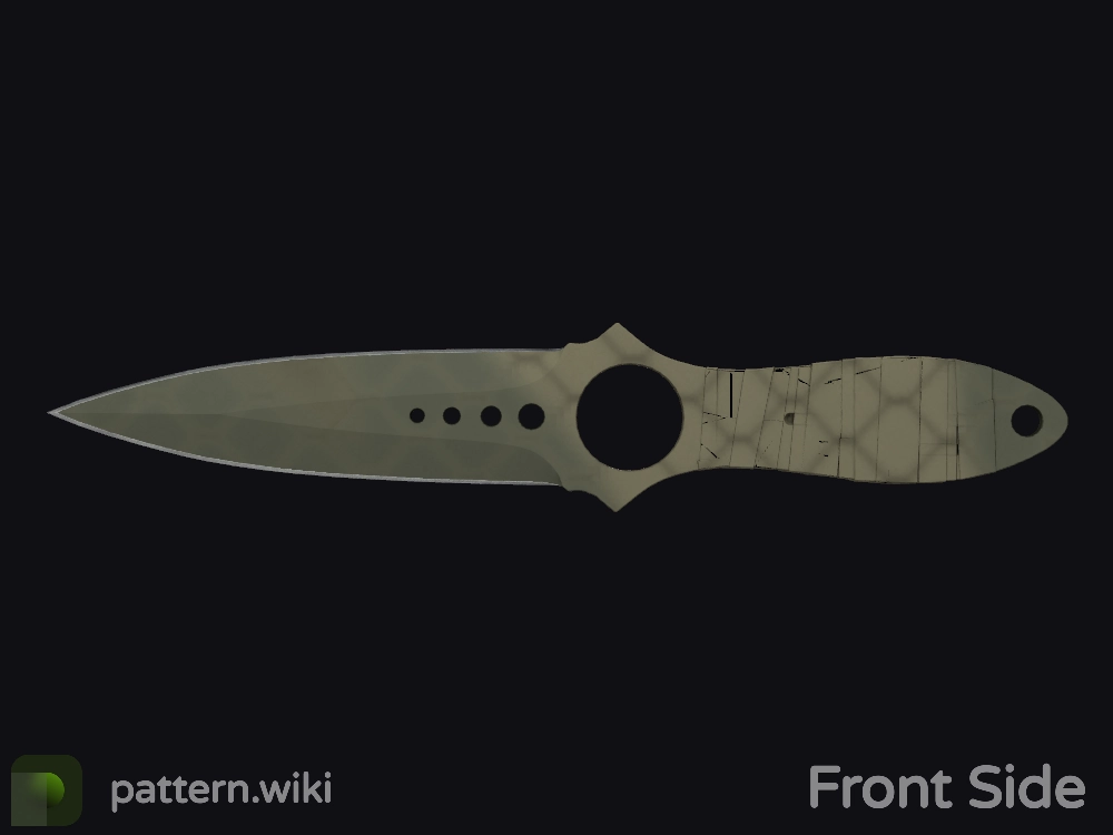 Skeleton Knife Safari Mesh seed 734