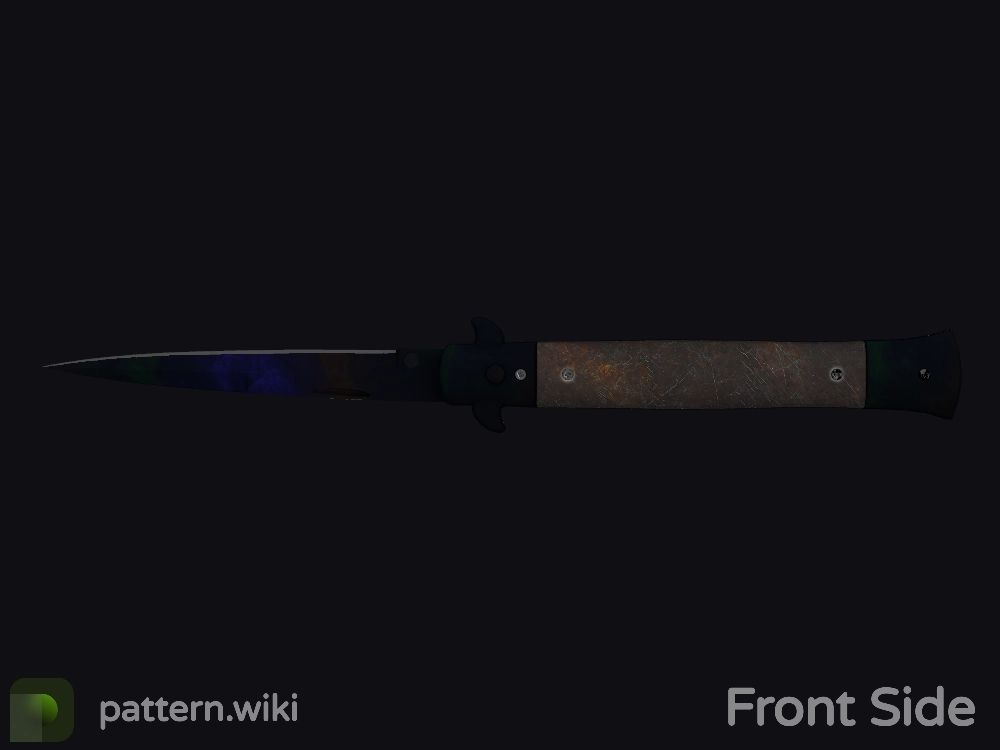 Stiletto Knife Doppler seed 457