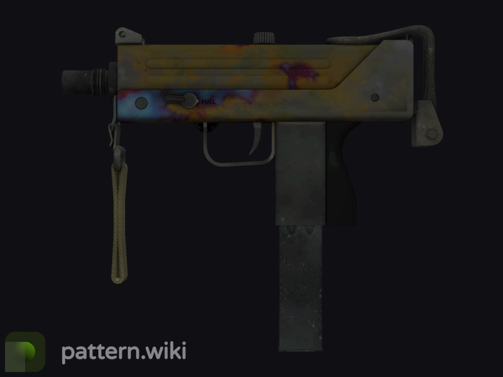 MAC-10 Case Hardened seed 526