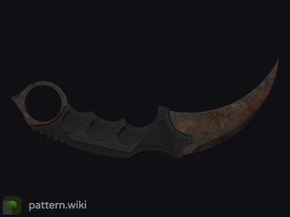 Karambit Rust Coat seed 78