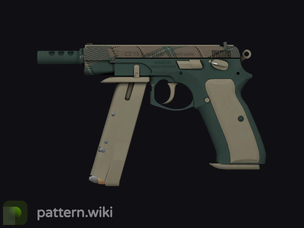 CZ75-Auto Green Plaid seed 834