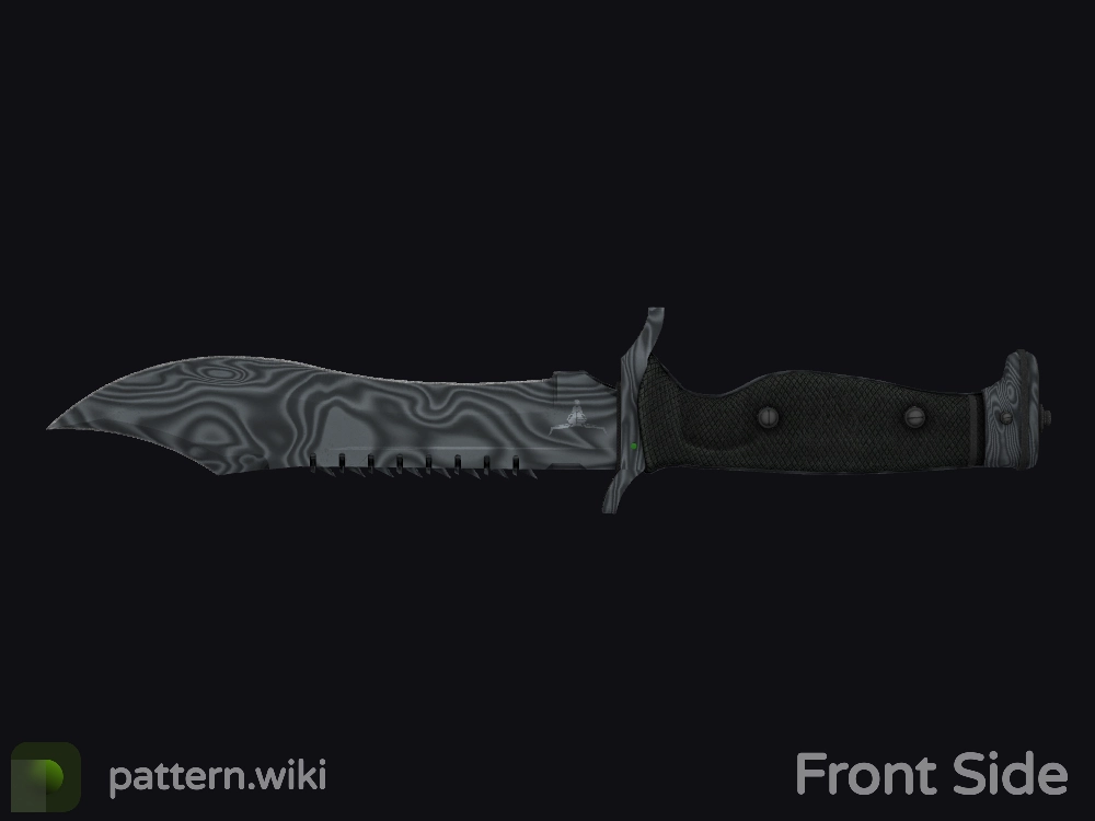 Bowie Knife Damascus Steel seed 258