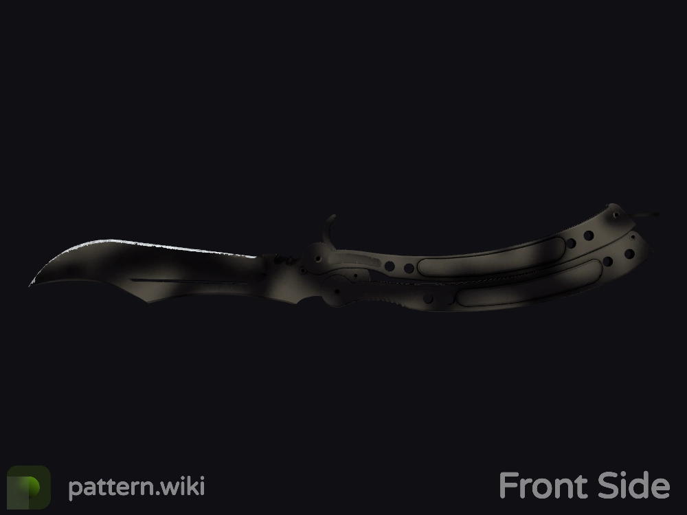 Butterfly Knife Scorched seed 626