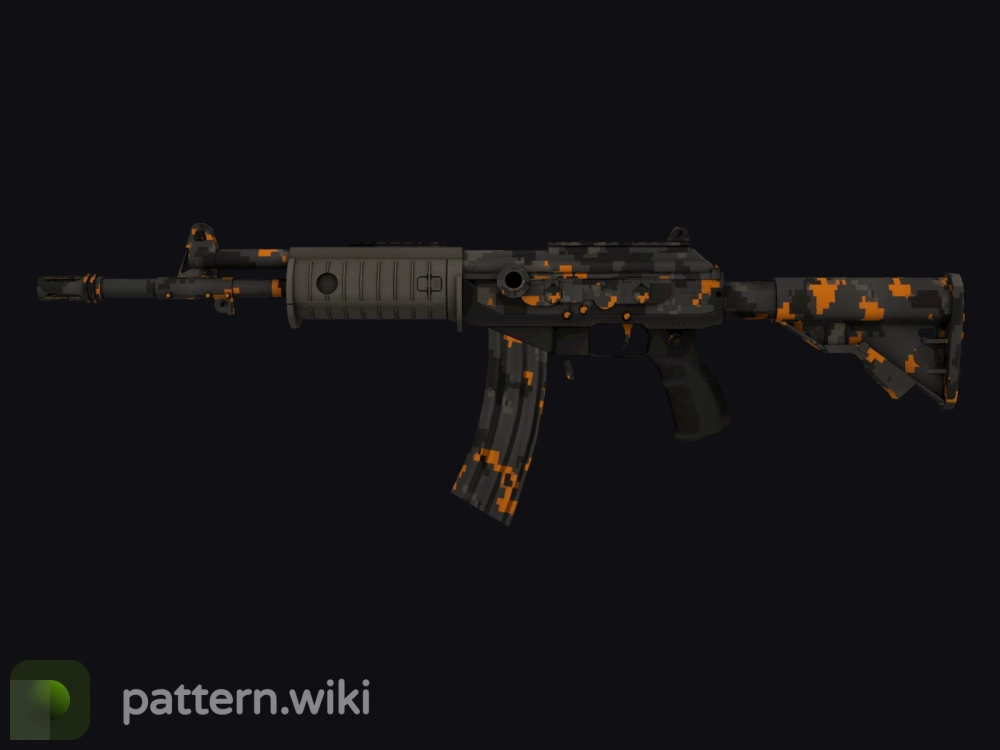 Galil AR Orange DDPAT seed 535