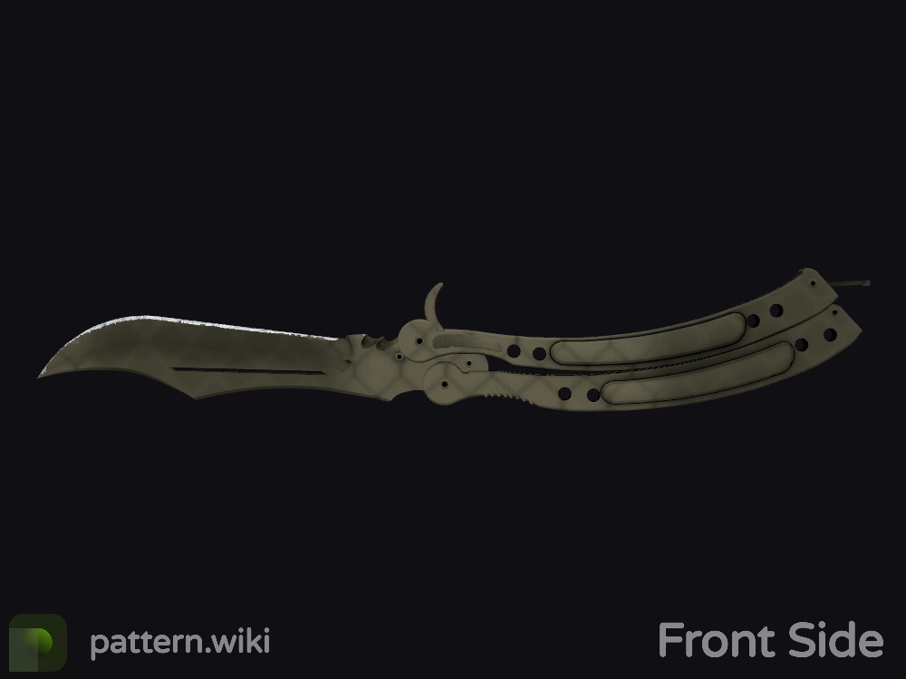 Butterfly Knife Safari Mesh seed 154