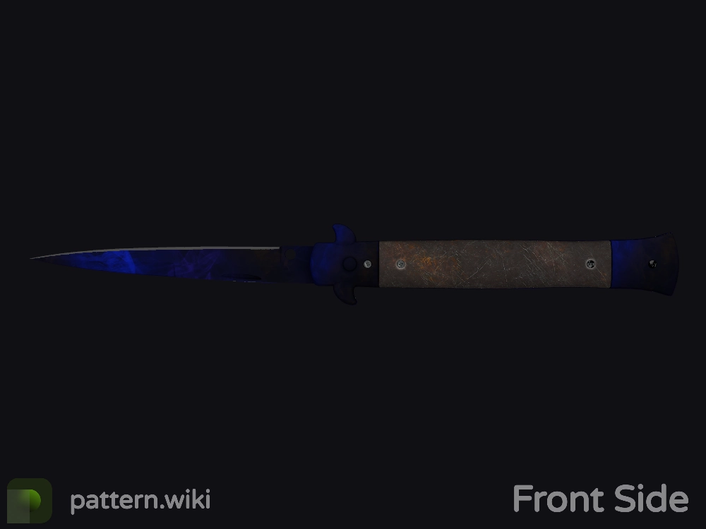 Stiletto Knife Doppler seed 423