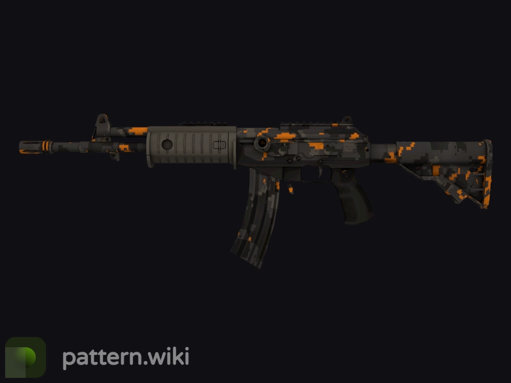 Galil AR Orange DDPAT seed 26